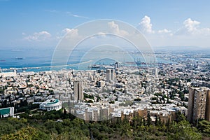 Haifa from Yefe Nof promenade