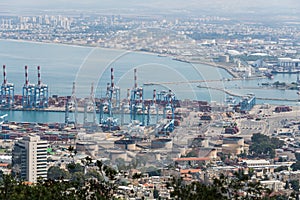 Haifa from Yefe Nof promenade