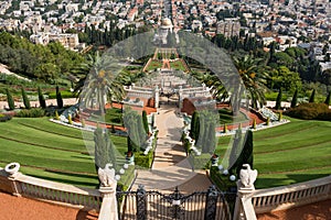 Haifa from Yefe Nof promenade