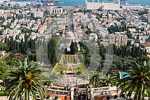 Haifa from Yefe Nof promenade