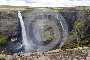 Haifoss is among the tallest waterfalls in Iceland