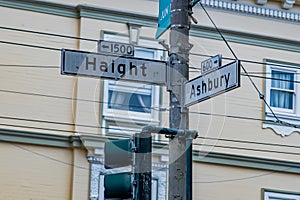 Haight-Ashbury Street Sign 3