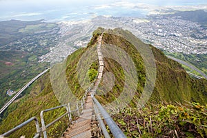 Haiku stairs trail, Hawaii