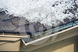 Hail on the Roof photo