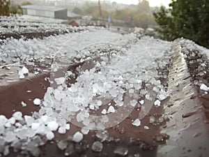 Hail photo