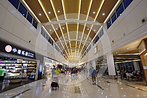 Hainan Haikou airport, shopping area