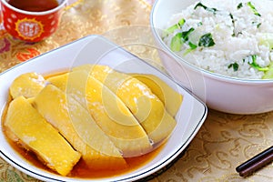 Hainanese chicken