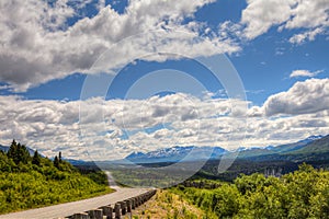 Haines Highway- Kluane NationalPark- Yukon Territory- British Columbia