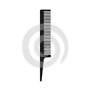 Hair comb icon vector set. Hairstyle illustration sign collection. Barber shop symbol. Hairdresser logo.