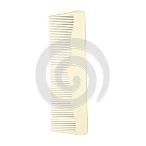 Hair comb isolated on white background