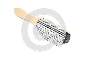 Hair comb on a white background