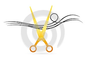 Hair cutting scissor