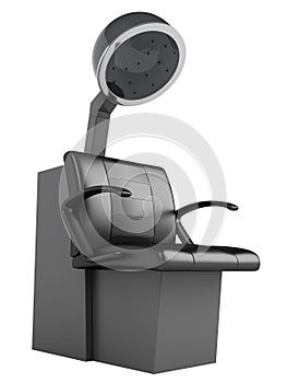 Hair dryer chair
