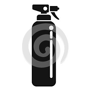 Hair look sprayer icon simple vector. Coloring trend