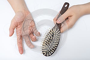 Hair loss problem photo