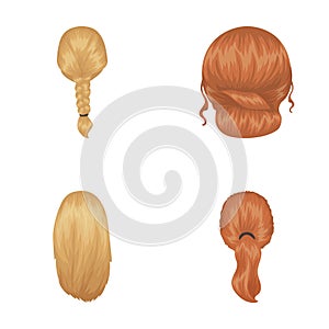 hair related icon set