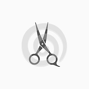 Hair scissors icon, scissors, salon, taylor, haircut