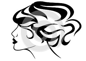 Hair style vector