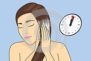 Hair treatment in 1-3 Minute with hair conditioner.