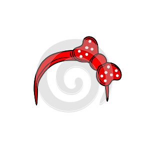 Hairband clipart vector illustration