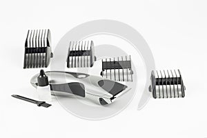 Haircut machine and clips