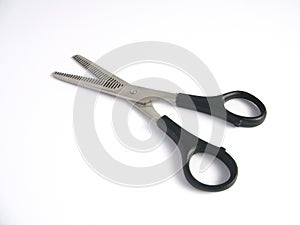 Haircutting scissors photo