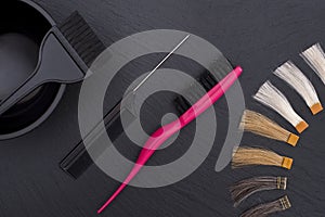 Hairdresser Accessories for coloring hair