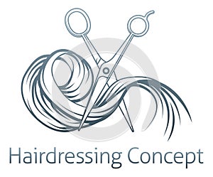 Hairdresser concept