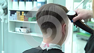 Hairdresser hair male barber haircut client salon beauty professional fashion, for shop man for work and head hand