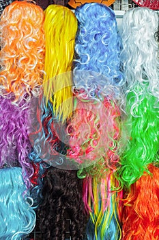 Hairpiece colorful photo