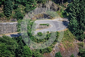 Hairpin curve