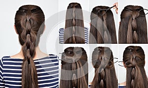 Hairstyle braid tutorial