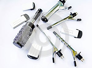 Hairstyling set.