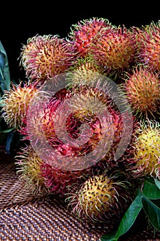 Hairy Fruit Rambutan Indonesia
