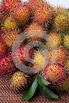 Hairy Fruit Rambutan Indonesia