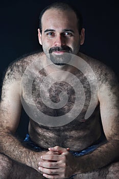 Hairy man