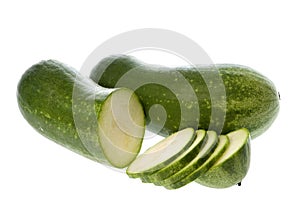 Hairy Marrows Isolated