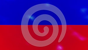 Haiti dense flag fabric wavers, background loop