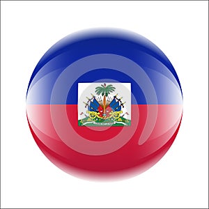 Haiti flag icon in the