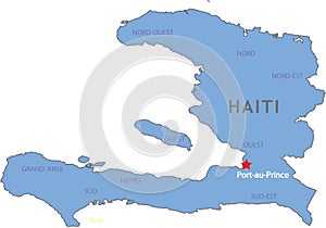 Haiti map
