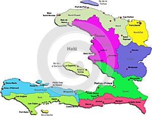 Haiti map