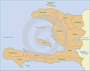 Haiti map