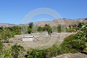 Haitian Home and Farm near Mirebalais, Haiti