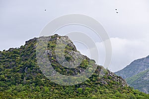 Haj-Nehaj fortress above Sutomore, Montenegro photo