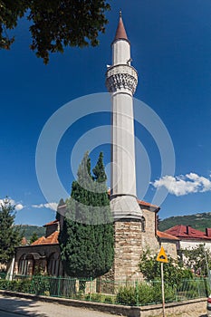 Haji Durgut mosque in Ohrid town, North Macedon