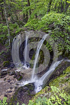 Hajsky waterfall, National Park Slovak Paradise, Slovakia