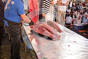 Hakata Japan Tuna Demolition Show