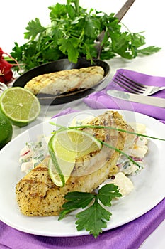 Hake fillet