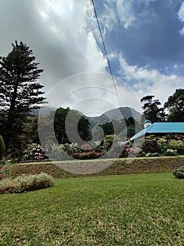 Hakgala Botanical Garden situated on the Nuwara Eliya-Badulla main road