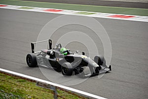 Hakim Benferhat Dallara F312 Formula car test at Monza